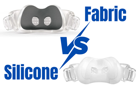 Comparing the AirTouch n30i fabric mask to the AirFit N30i silicone mask.